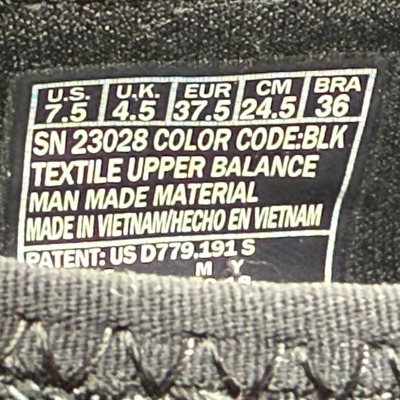 Skechers Breathe Easy Slip Ons Relaxed Fit Womens Sz 7 1/2 Black Sporty - Picture 16 of 16